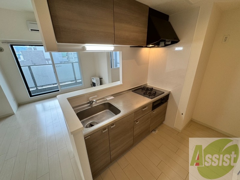 キッチン　キッチンはスペースも広々していて使いやすそうですよ！