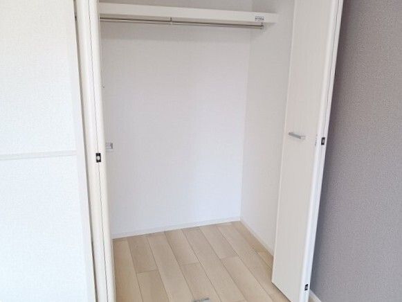 収納　たっぷりとした収納スペースです