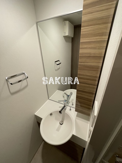 洗面設備　ハンドシャワー付き洗面台♪