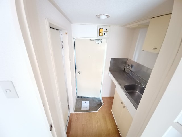 玄関　明るい玄関です