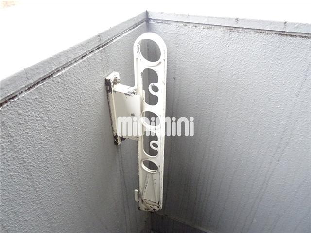 バルコニー　物干し竿使えます