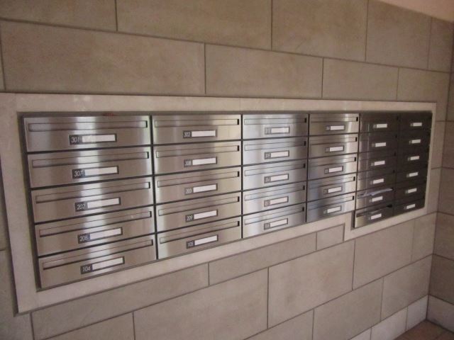 エントランス　集合ポストです。