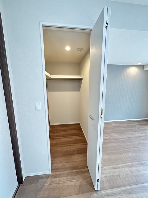 収納　たっぷりとした収納スペースです