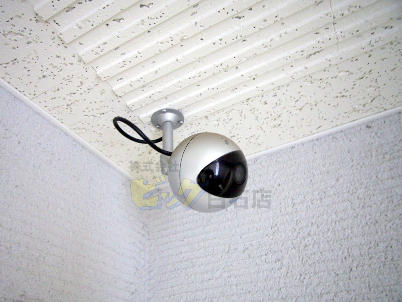 セキュリティ　共用部に防犯カメラ完備しています♪