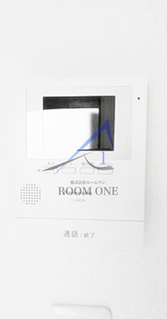 セキュリティ　モニター付きインターホンです。