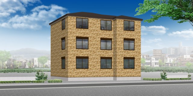 建物外観　※パース