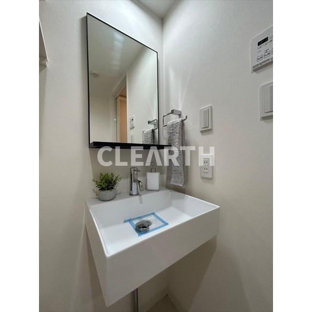 洗面設備　写真はモデルルームイメージ