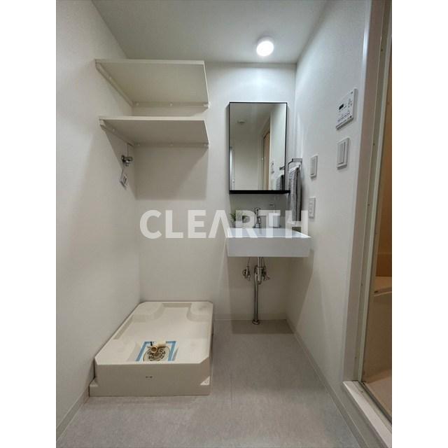 その他　室内洗濯機置場。写真はモデルルームイメー