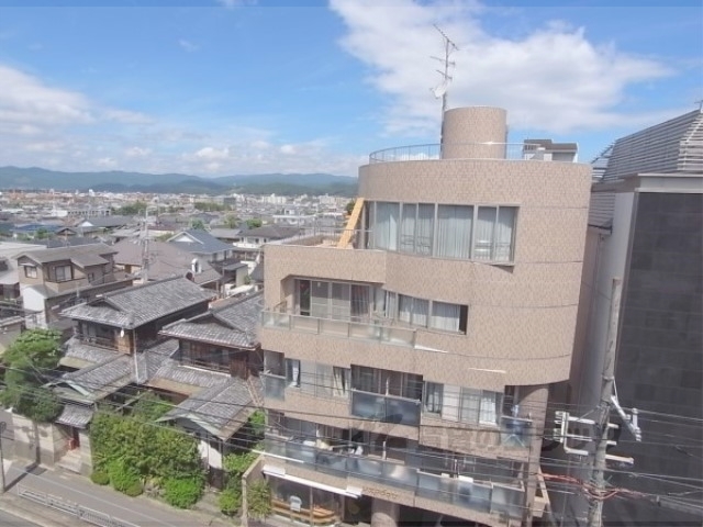 眺望　御影通り沿いです