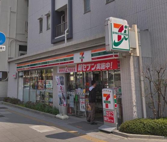コンビニ　セブン-イレブン 台東柳橋2丁目店（コンビニ）まで50m