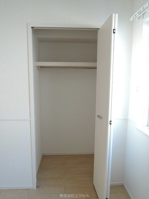 収納　クローゼットです。