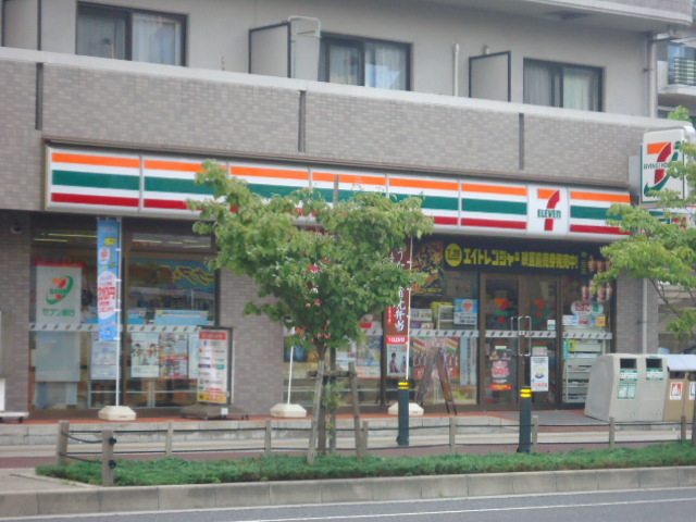 コンビニ　セブンイレブン広島大芝２丁目店（コンビニ）まで304m