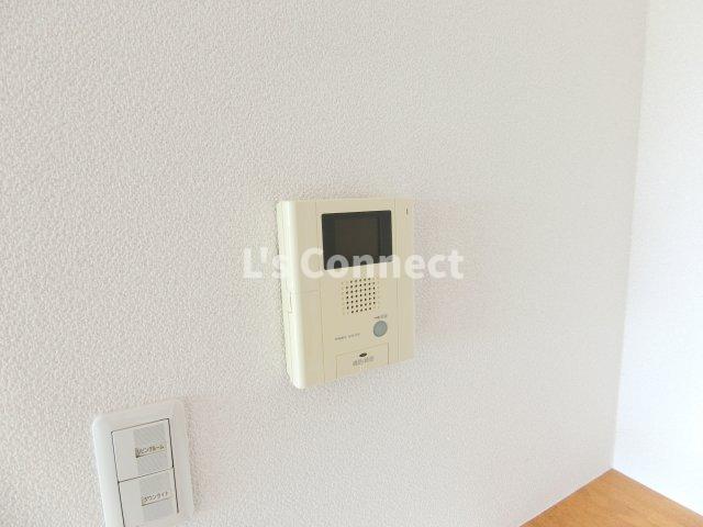 セキュリティ　突然の来客時もＴＶモニターホンでしっかり確認。