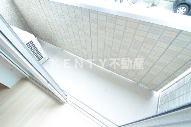 バルコニー　広々としたバルコニーです