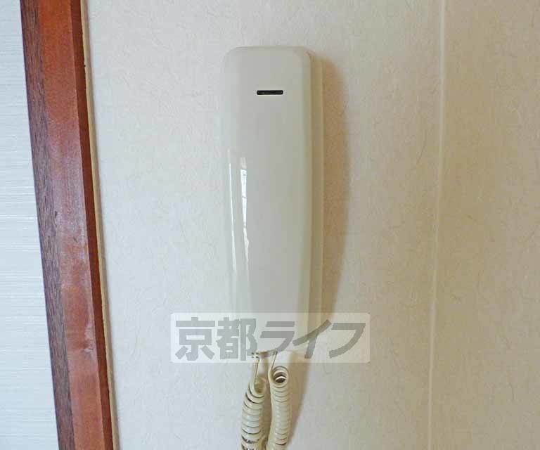 セキュリティ　来客時も安心です。