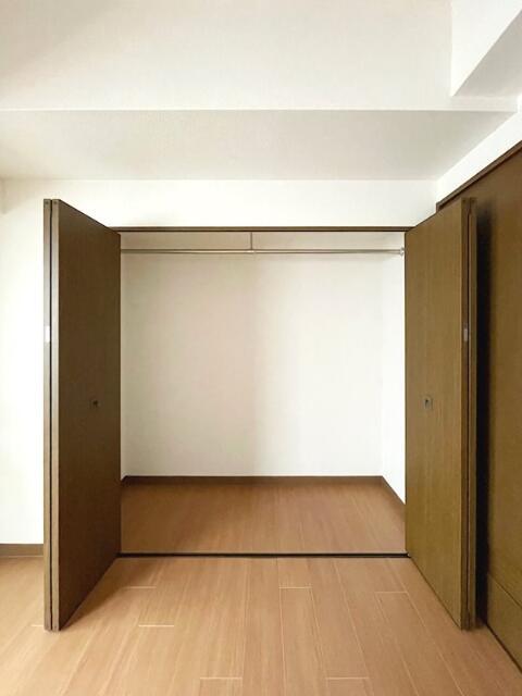 収納　たっぷりとした収納スペースです