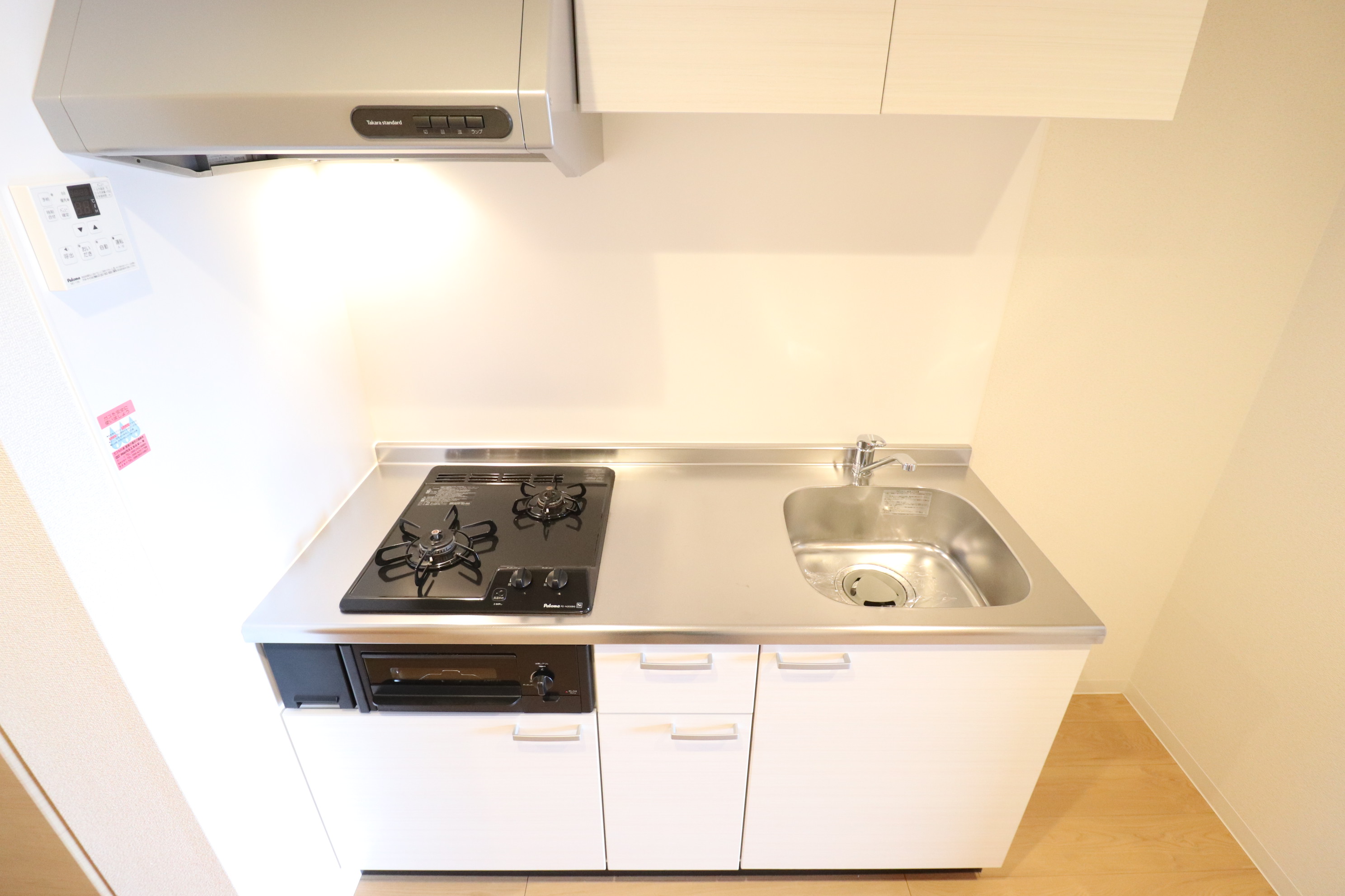 キッチン　嬉しいコンロ付きで便利なキッチン♪