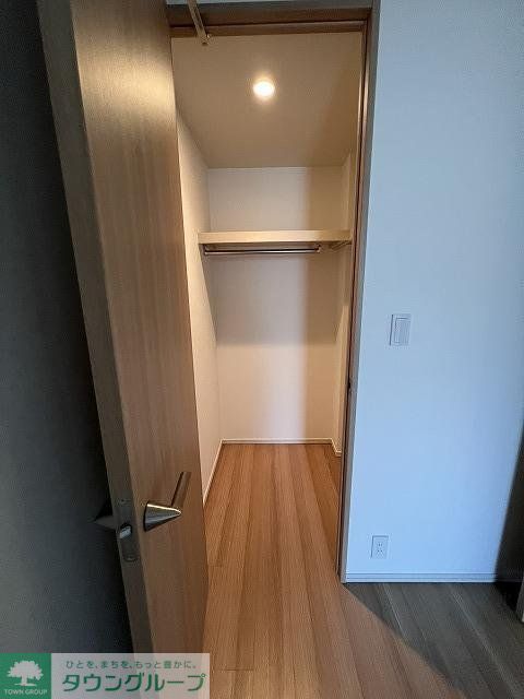 収納　ウォークインクローゼット