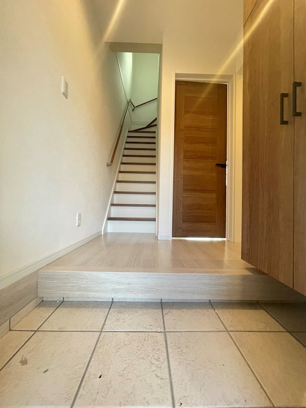 玄関　明るい玄関です