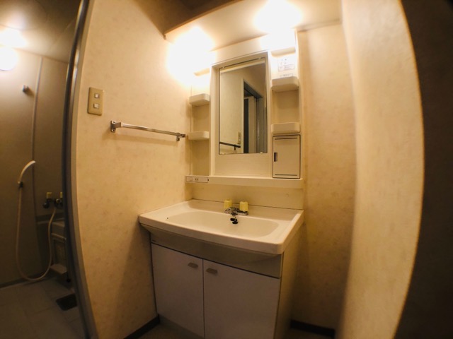洗面設備　独立洗面台付き！