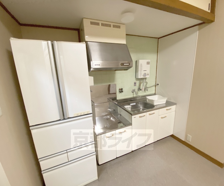 キッチン　ガスコンロ設置可