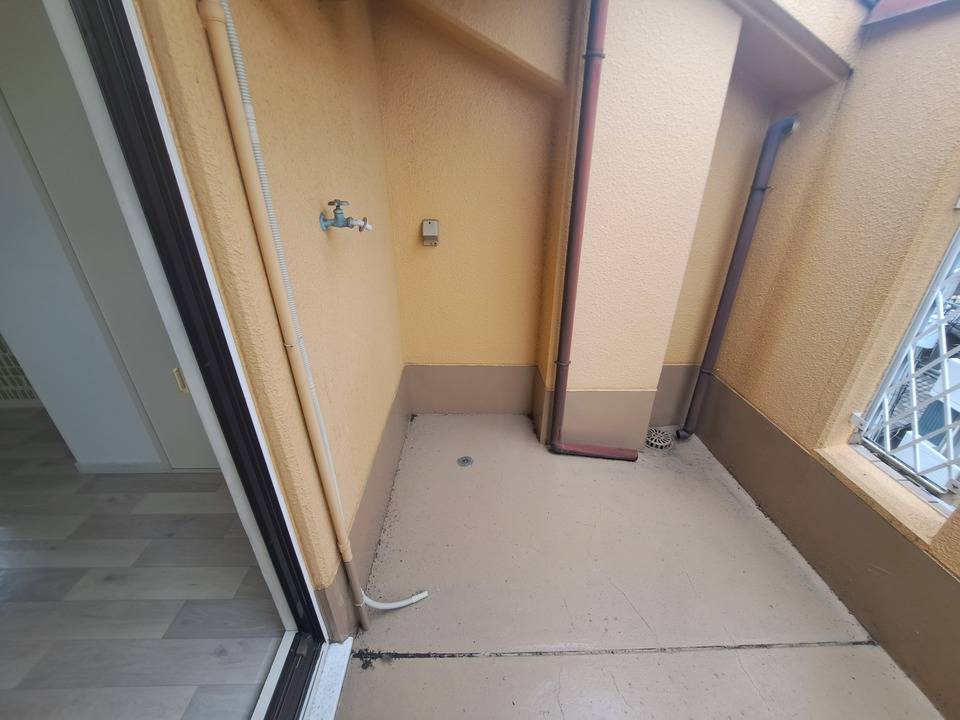 洗面設備　洗濯機置場