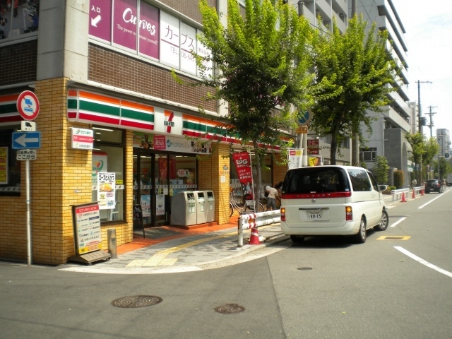 コンビニ　セブンイレブン大阪鷺洲3丁目店（コンビニ）まで408m
