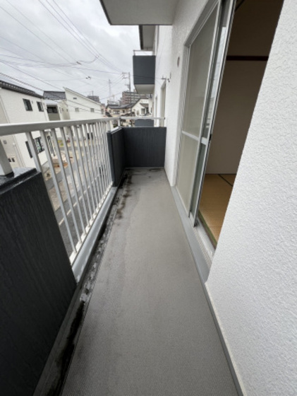 バルコニー　※別部屋の写真です