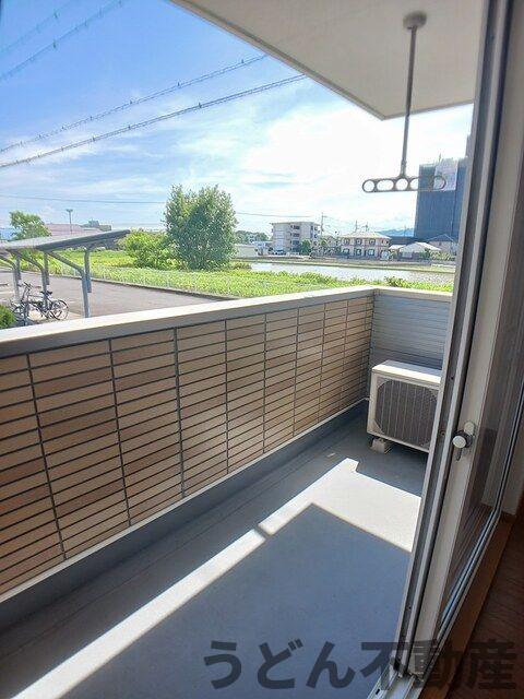 バルコニー　うどん県のお部屋探しはうどん不動産へ うどんちゃんとLINE