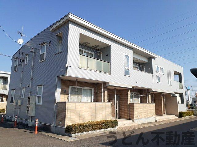 建物外観　うどん県のお部屋探しはうどん不動産へ うどんちゃんとLINE