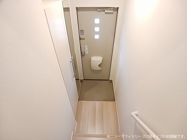玄関　施工イメージです。