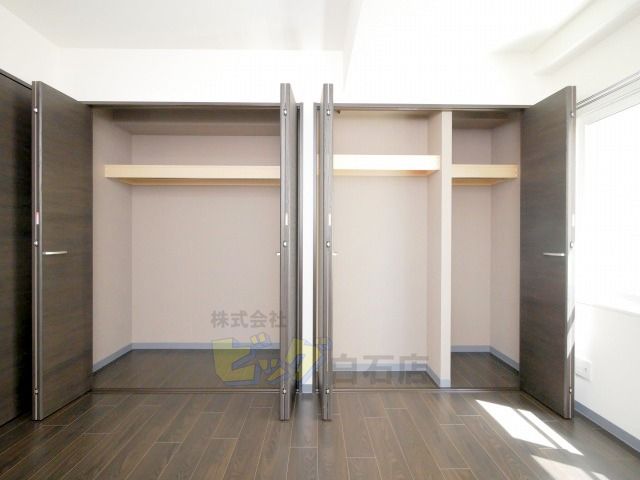 収納　各部屋にクローゼット付きです♪