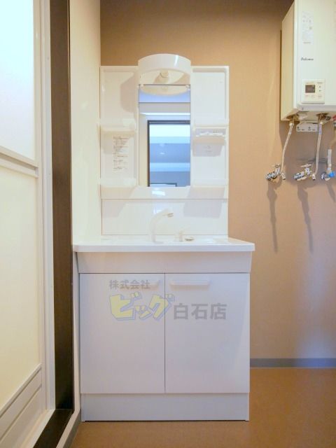 洗面設備　シャンプードレッサー完備しています♪