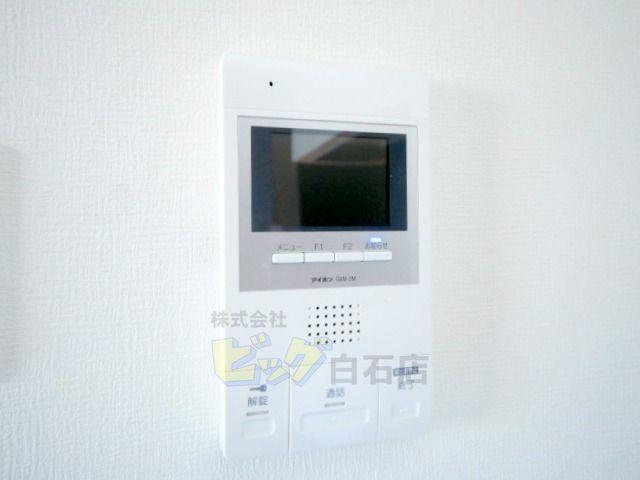 セキュリティ　モニター付きインターホン完備しています♪