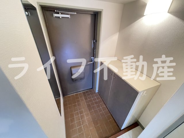 玄関　毎日通る玄関はこちらです