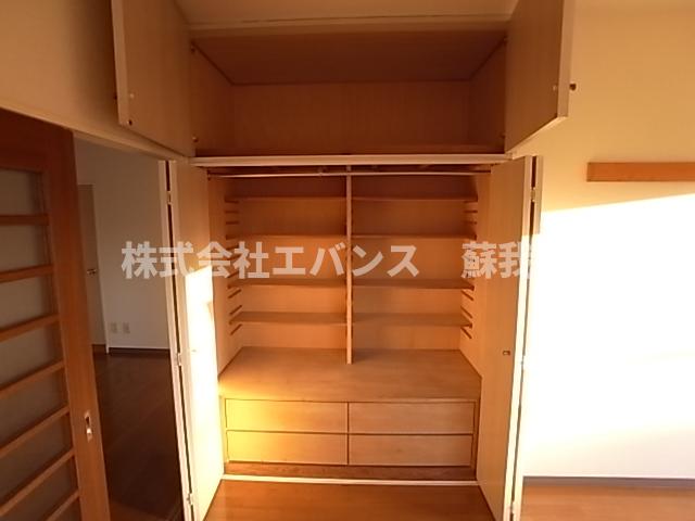 収納　収納スペース豊富です