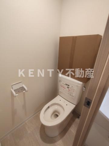 トイレ　ゆったりとした空間のトイレです