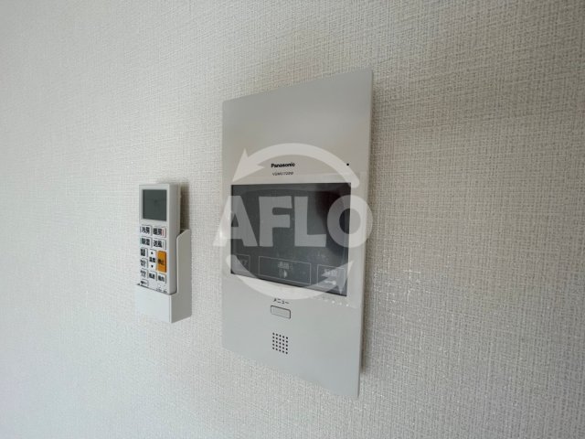 セキュリティ　セオリー天王寺南DOOR　モニター付きインターホン