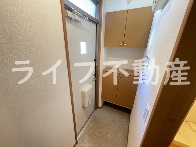 玄関　ゆったりとした玄関です