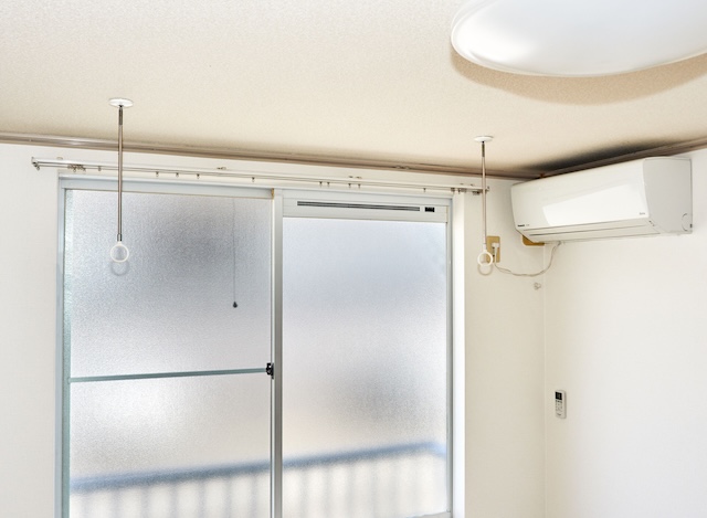 その他設備　屋内物干