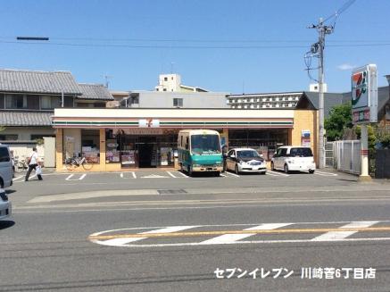 コンビニ　セブンイレブン 川崎菅6丁目店（コンビニ）まで442m