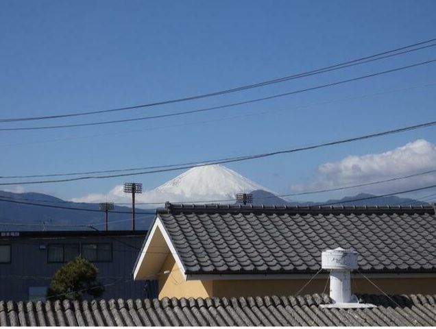 眺望　富士山が見えます