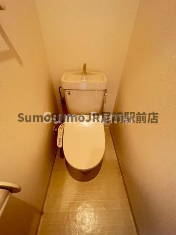 トイレ　ゆったりとした空間のトイレです