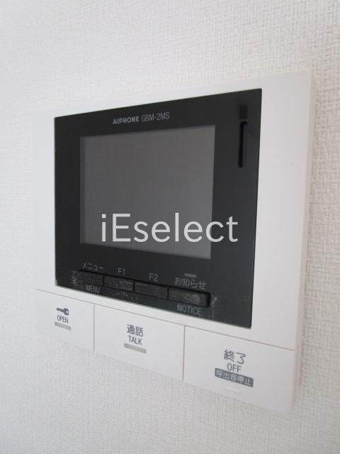 セキュリティ　突然の訪問も安心して対応できるＴＶモニターホンです