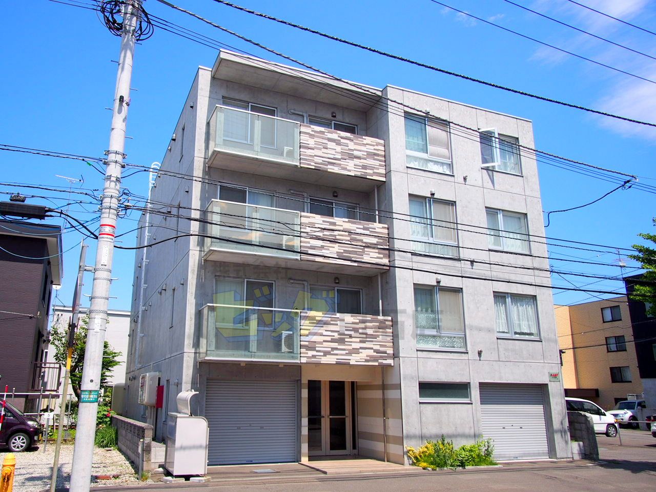 建物外観　お洒落なデザイナーズマンションです♪