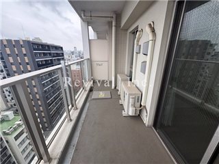 バルコニー　バルコニーからの眺望も良好でございます