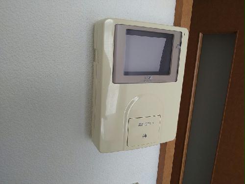 セキュリティ　モニターホン設置