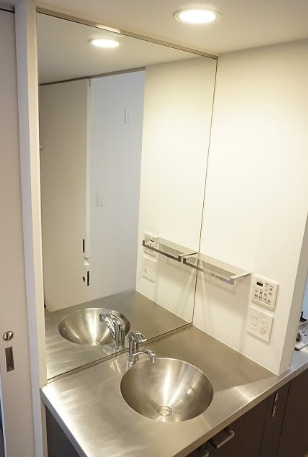 洗面設備　別タイプ部屋　参考写真です