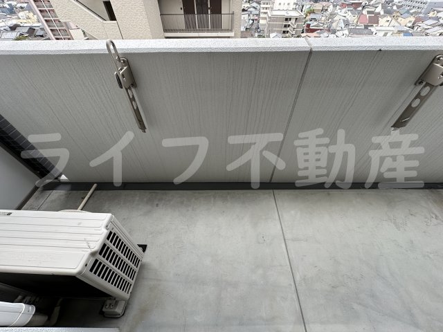 バルコニー　広々としたバルコニーです
