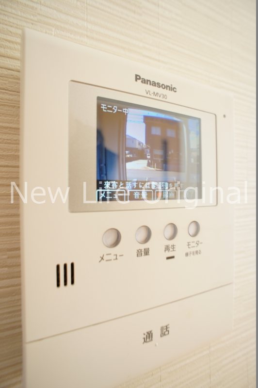 セキュリティ　室内から来訪者を確認できるTVモニターホン付きで安心です☆